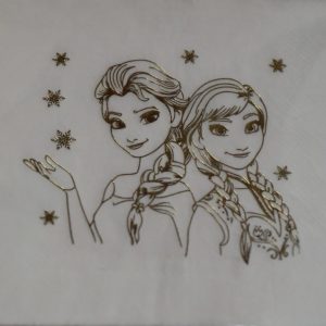 Yaldızlı Gold Frozen Peçete,toptan parti malzemeleri,party mall
