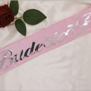 kuşak pembe bride to be,toptan parti malzemeleri,party mall