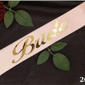 kuşak pembe bride,toptan parti malzemeleri,party mall
