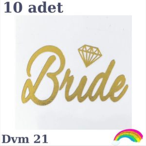 dövme bride gold,party mall