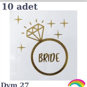 dövme bride gold,party mall