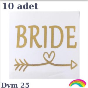dövme bride gold,party mall