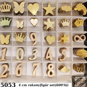 pleksi 4 cm gold rakamlar 600 lü,toptan parti süs,party mall