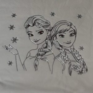 Yaldızlı Gümüş Frozen Peçete,toptan parti malzemeleri,party mall