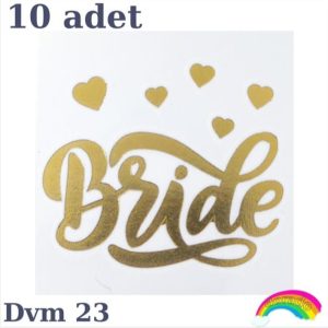 dövme bride gold,party mall