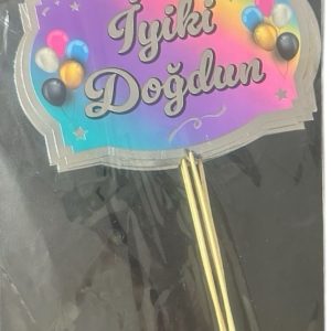 5'li konuşma balonu iyi ki doğdun gümüş,party mall