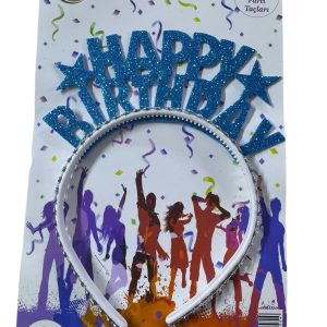 eva, taç, mavi, happy birthday, eva taç happy birthday mavi, toptan parti malzemeleri, party mall,