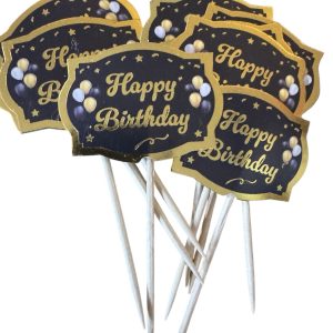 happy birthday kürdan,toptan parti süs,party mall
