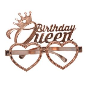 birthday queen kalpli gözlük,toptan parti malzemeleri,party mall