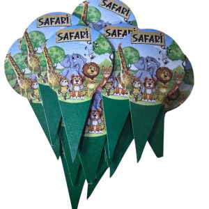 kağıt kürdan safari,,toptan parti süs,party mall