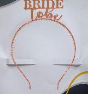 bride to be bakır mika taç gözlük seti,toptan parti malzemeleri,party mall