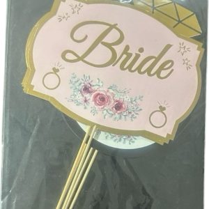 5'li konuşma balonu bride to be pembe gold,party mall