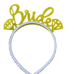 eva, taç, bride, sarı yüzük detay, party mall, toptan parti malzemeleri, eva taç bride sarı yüzük detay