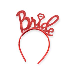 eva, taç, bride, kırmızı, eva taç bride kırmızı, party mall, toptan parti malzemeleri,