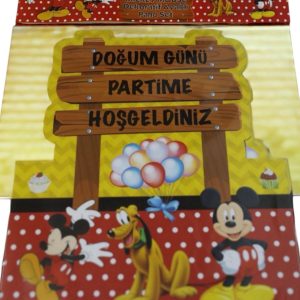 ayaklı pano mickey mouse,party mall
