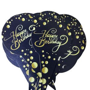kağıt kürdan happy birthday,toptan parti süs,party mall