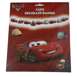 dekoratif banner şimşek mcqueen,party mall