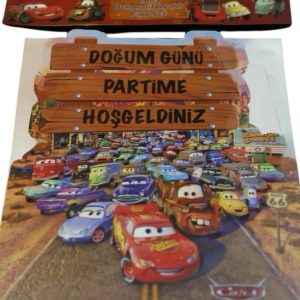 ayaklı pano şimşek mcqueen,party mall