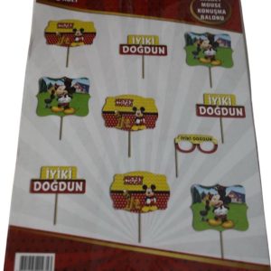 10'lu konuşma balonu mickey mouse,party mall