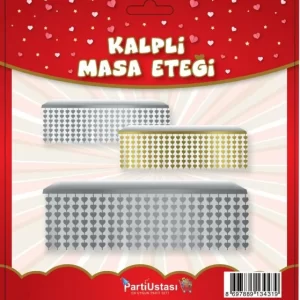 gümüş masa eteği,toptan parti süs,party mall