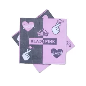 black pink baskılı peçete ,toptan parti süs,party mall