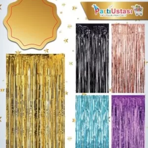 arka fon gold perde,toptan parti malzemeleri,party mall