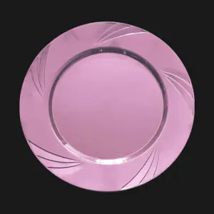 mika tabak 9 inç pembe,party mall