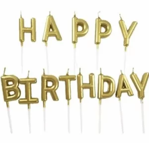 happy birthday pasta mumu gold,mum,party mall,toptan parti malzemeleri